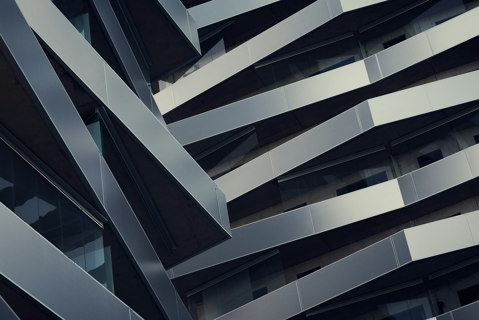 Modern glass office towers rising against the sky
